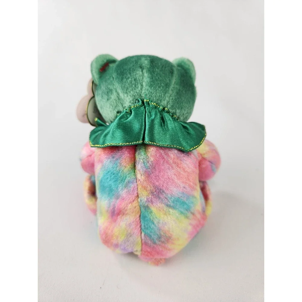 Beanie Baby Bear Happy Birthday‎ May Plush Stuffed Vintage Emerald Gift TY 2001
